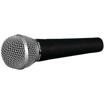 PYLE Professional Moving Coil Dynamic Handheld Microphone PDMIC58